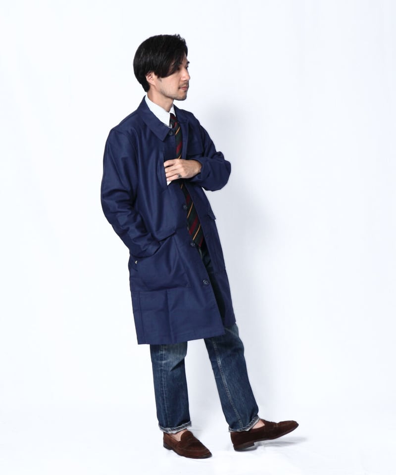 ☆TK☆ ナイジェルケーボン ENGINEER COAT-MOLESKIN 労働者の象徴》ENGINEER JACKET - MOLESKIN ＋ DENIM