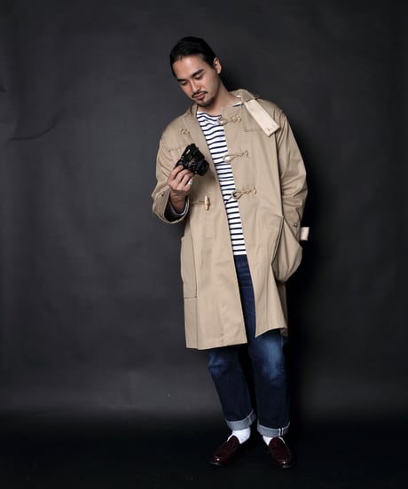 Duffle coat Ventile (Khaki)_ダッフルコートベンタイル(カーキ)