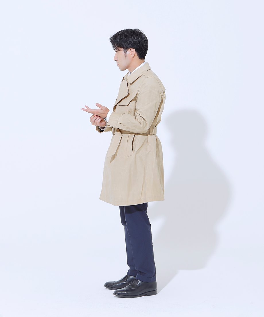 SHINYA KOZUKA 23AW ディスパッチライダースコート ディスパッチライダースコート_Dispatch Riders Coat (Beige) | 道