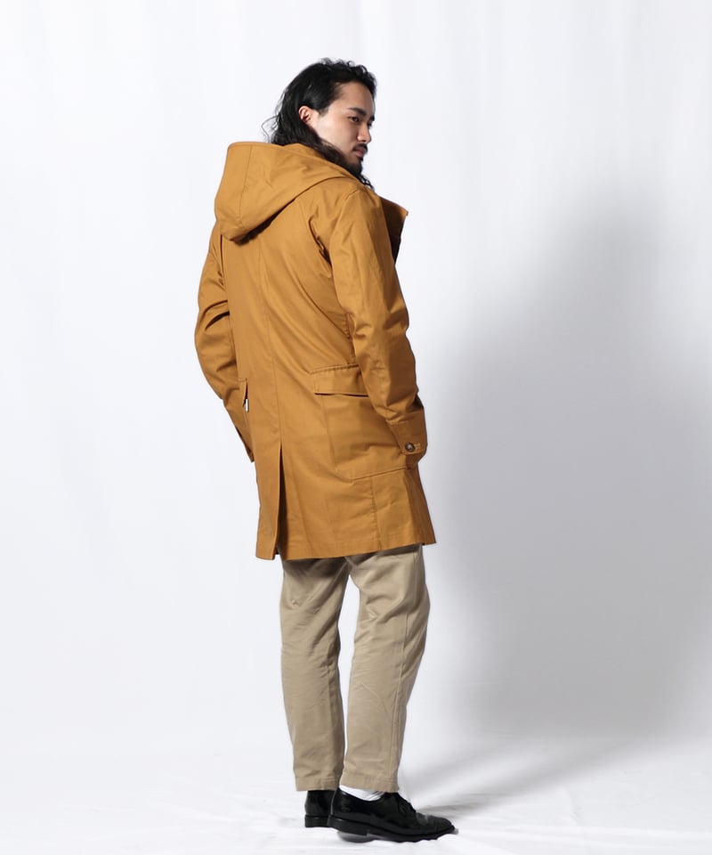 コットンベンタイルフードコート Hood Trench Ventile (Camel) フードトレンチ ベンタイル | 道田