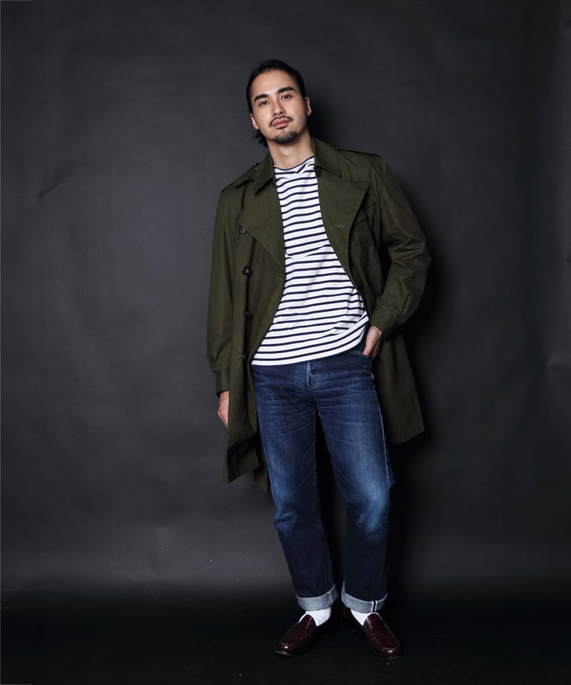 ジャケット・アウター RYOTAKASHIMA VENTILE DESPATCH RIDER COAT Dispatch riders coat Ventile (Olive)_ディスパッチライダー