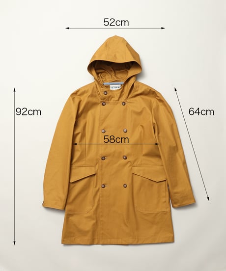 Hood Trench Ventile (Camel)　フードトレンチ ベンタイル