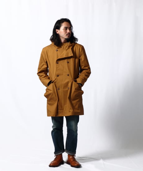 Hood Trench Ventile (Camel)　フードトレンチ ベンタイル