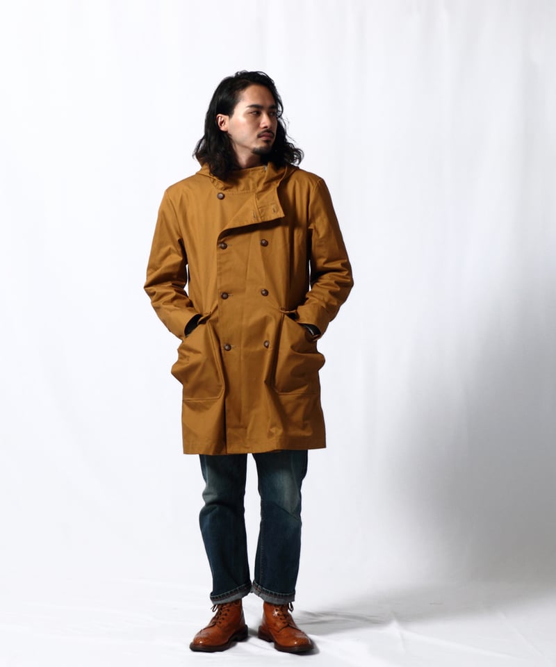 Hood Trench Ventile (Camel) フードトレンチ ベンタイル | 道田又