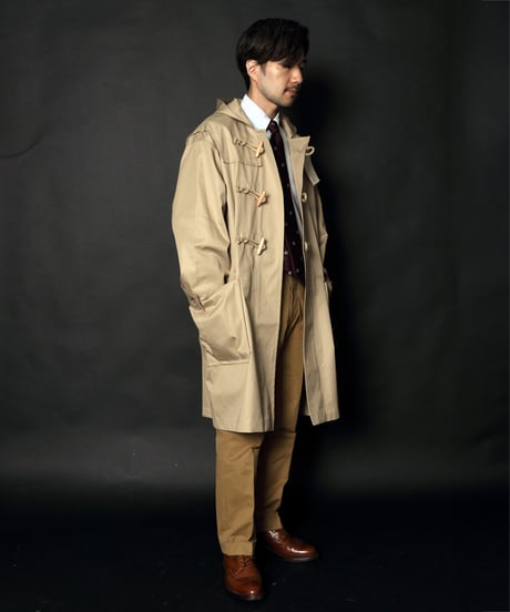 Duffle coat Ventile (Khaki)_ダッフルコートベンタイル(カーキ)