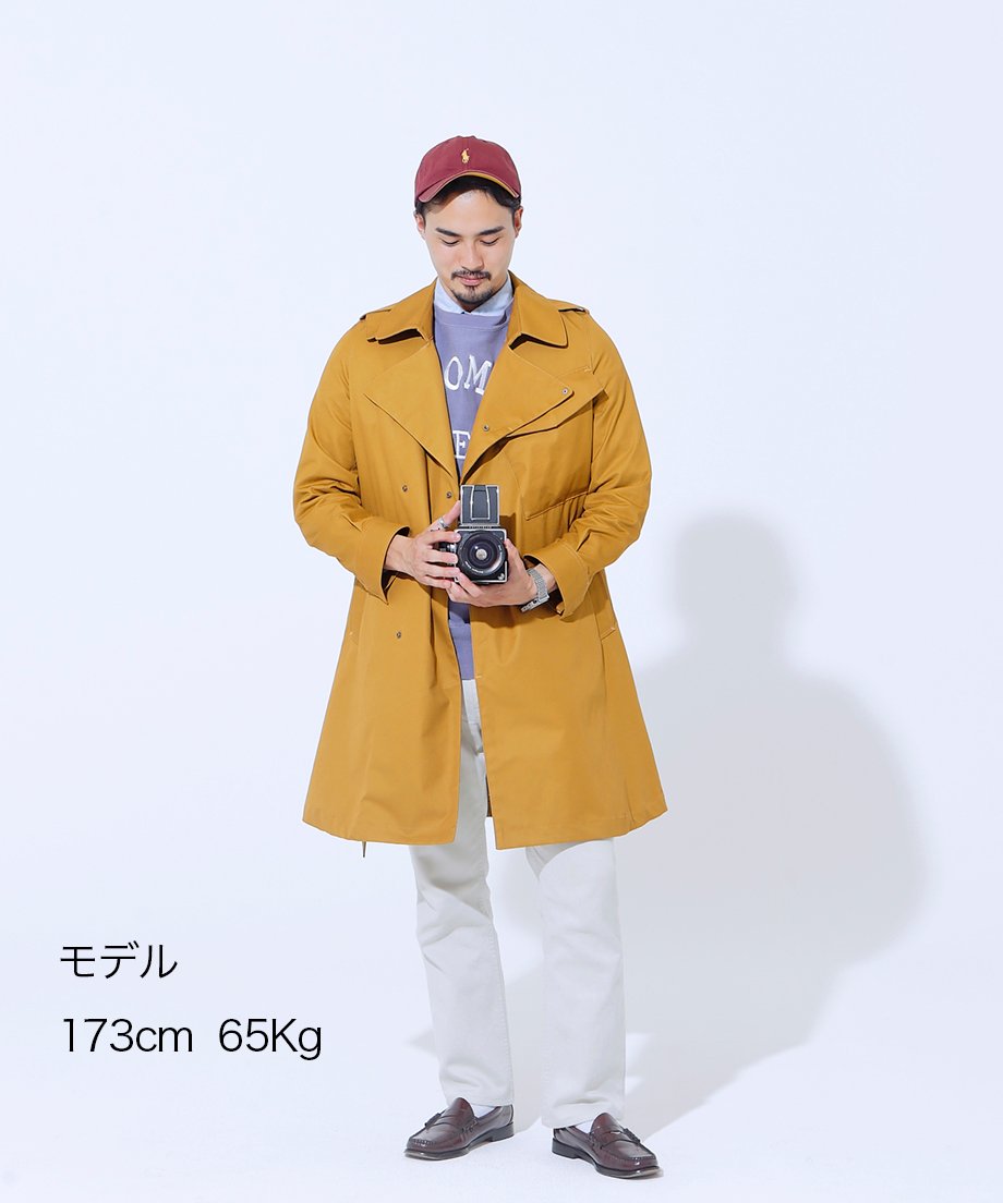 ジャケット・アウター RYOTAKASHIMA VENTILE DESPATCH RIDER COAT ディスパッチライダースコート_Dispatch riders coat Ventile (Ca