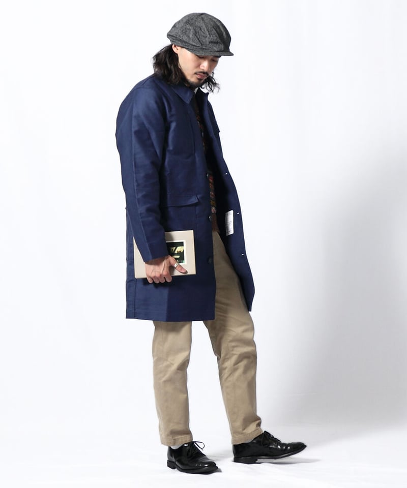 Engineer Coat Moleskin (Navy) エンジニアコート モールスキン |...