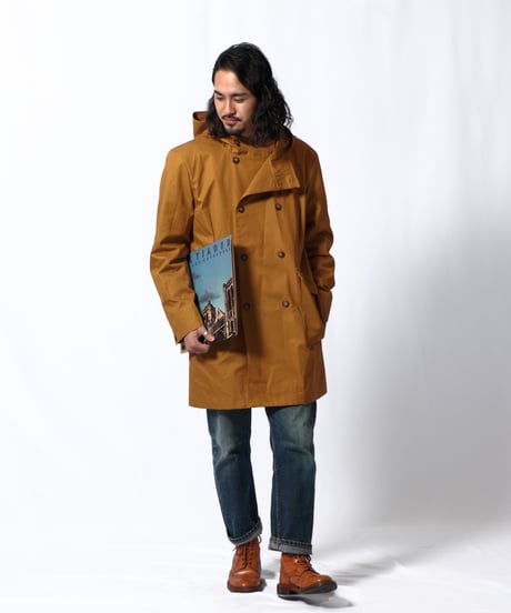 Hood Trench Ventile (Camel)　フードトレンチ ベンタイル