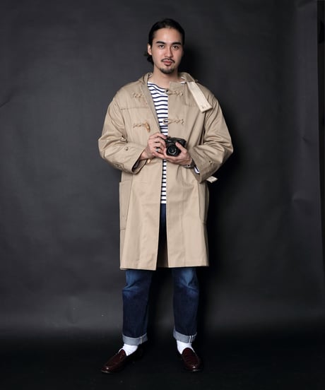 Duffle coat Ventile (Khaki)_ダッフルコートベンタイル(カーキ)