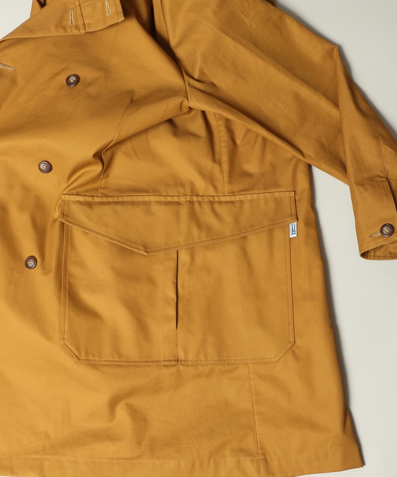 Hood Trench Ventile (Camel) フードトレンチ ベンタイル | 道田