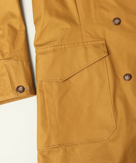 Hood Trench Ventile (Camel)　フードトレンチ ベンタイル