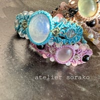 ロイヤルブルームーンストーンのブレスレット