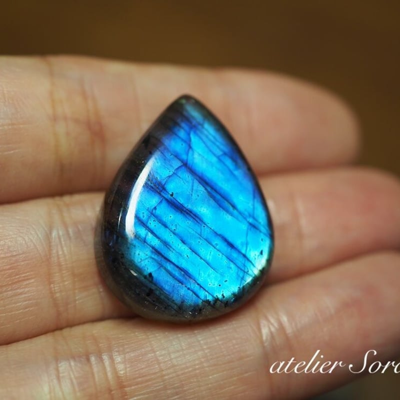 天然石 ブルーラブラドライト | atelier sorako
