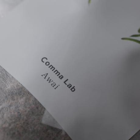 Comma Lab Awai ：ブレンドコーヒー１種・ブレンドハーブティー１種