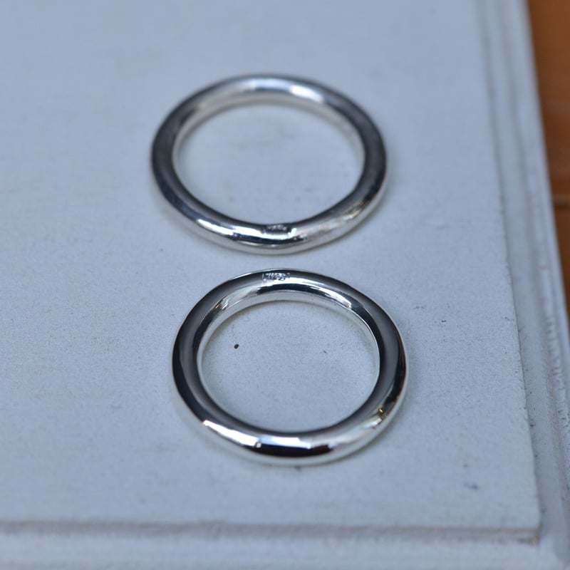 ぷっくりまんまるリング/3mm/silver925 | Sou. jewelry stand