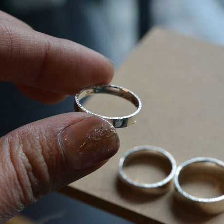ニュアンスリング  3mm / silver925 / 鏡面