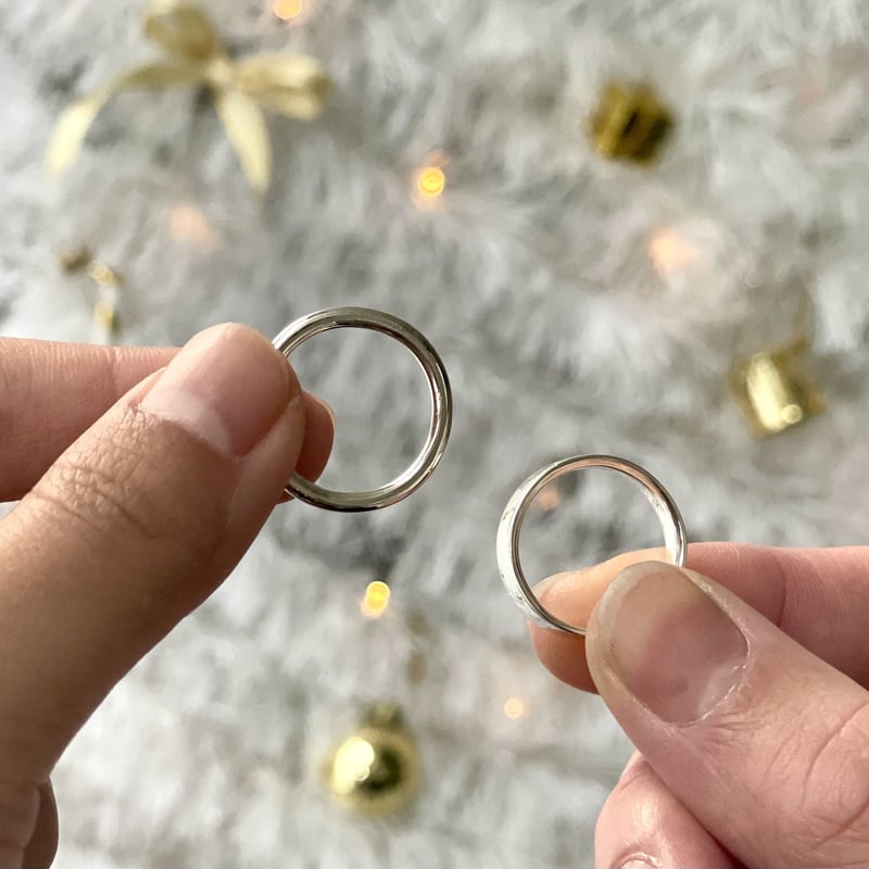 ぷっくりまんまるリング/3mm/silver925 | Sou. jewelry stand