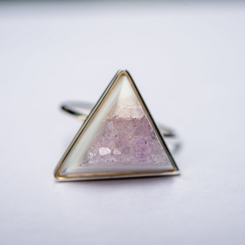Bijou series>32:結晶メノウ / SV925 | Sou. jewelry s