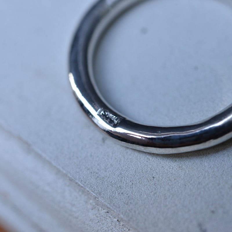 ぷっくりまんまるリング/3mm/silver925 | Sou. jewelry stand