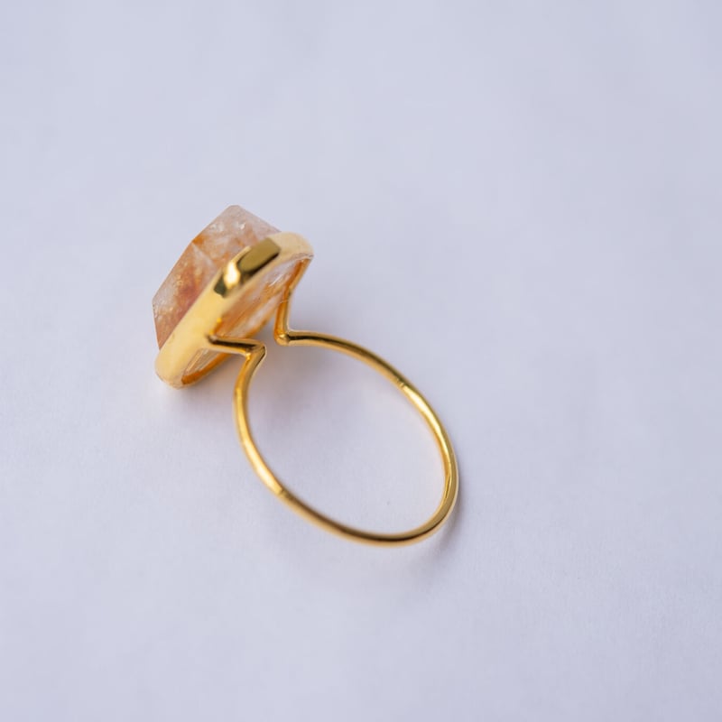 Bijou series>20:バイカラーシトリン / SV925(K18P) | Sou.