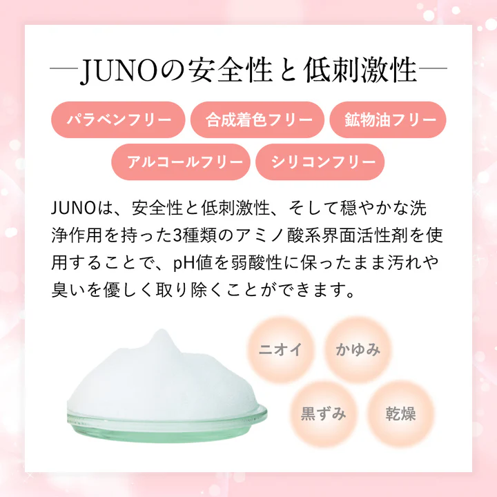 JUNO INTIMEATE WASH｜デリケートゾーンソープ | 銀座 まゆ月