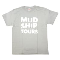 ロゴTシャツ-グレー
