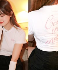 【WHITE】ARM WARMER SET T