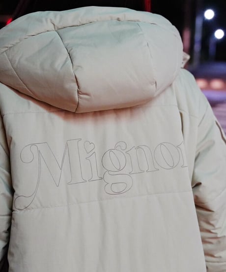 【BEIGE】 PADDING COAT