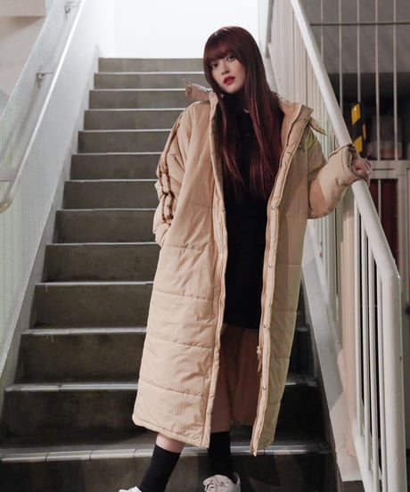 【BEIGE】 PADDING COAT