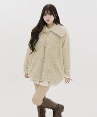 【BEIGE】POODLE JACKET