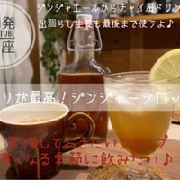 ジンジャエールシロップ　youtube講座