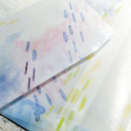 sea color {message card}