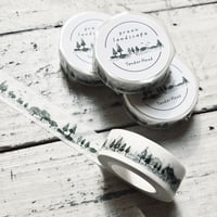 green landscape {masking tape}