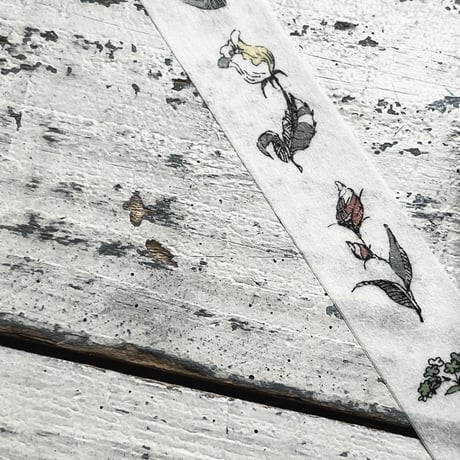 add a flower {masking tape}