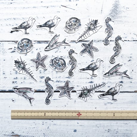 sea‘s creature {flake seal}