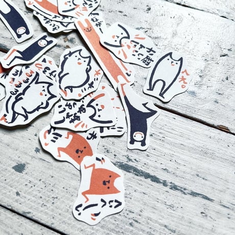 doodle {flake seal}