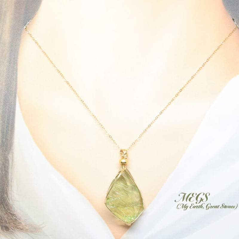 女神巻き®】 アンダラクリスタル テラオリーブ ～地球への優しさ