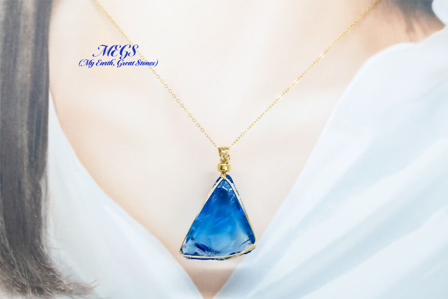 女神巻き®】アンダラクリスタル エレスチャルサファイア ～豊かに包む