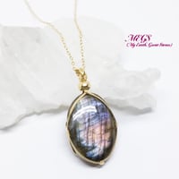 女神巻き®】 アンダラクリスタル アクアブルー ～宙の始まり ワイヤー