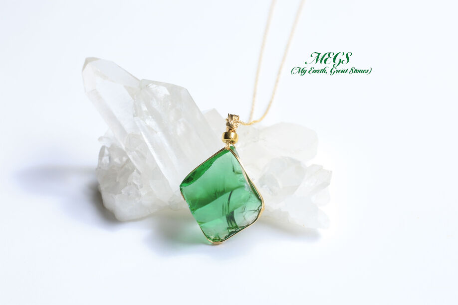 女神巻き®】アンダラクリスタル エメラルドシフト ～氣の流れ ワイヤー