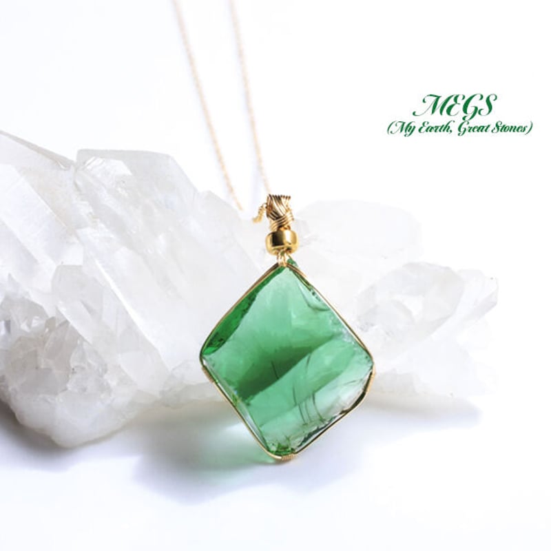 女神巻き®】アンダラクリスタル エメラルドシフト ～氣の流れ ワイヤー