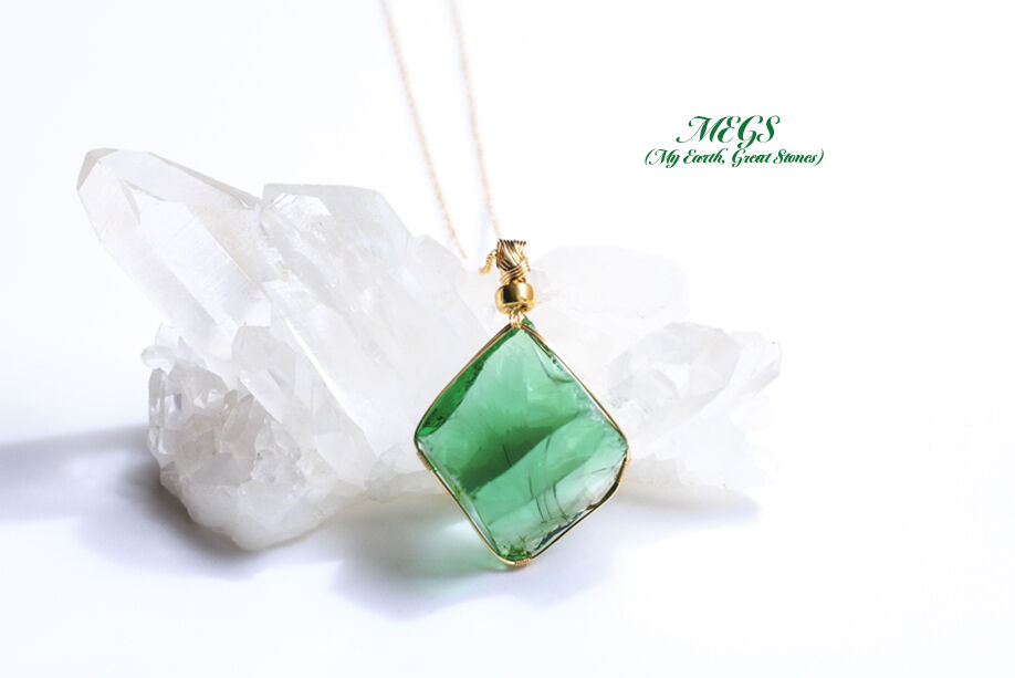 女神巻き®】アンダラクリスタル エメラルドシフト ～氣の流れ ワイヤー