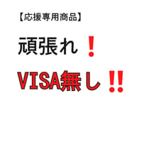 【応援専用①】頑張れ！ VISA無し！！（活動支援）
