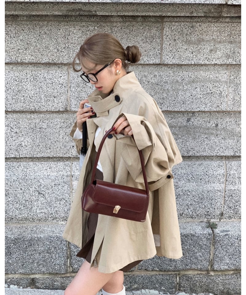 大人気再入荷】fril half trench | Nalm. 大人気再入荷】fril half trench | Nalm.