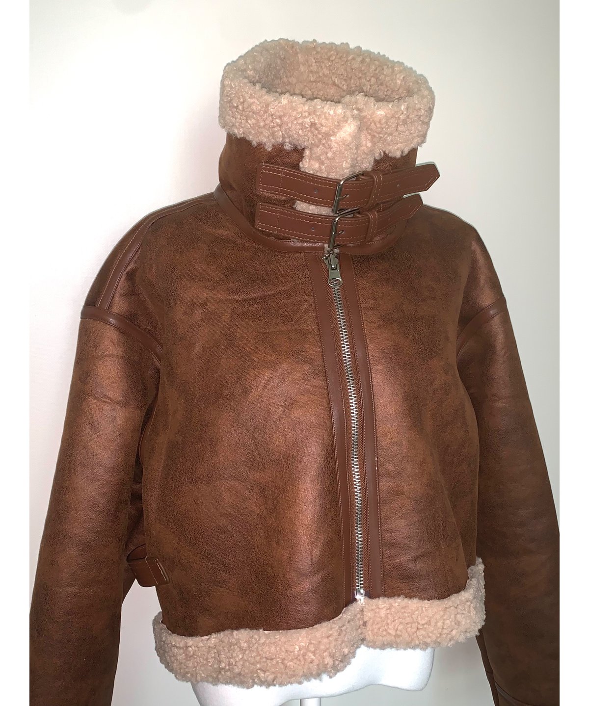 スウェードムスタンジャケット/brown | Nalm.