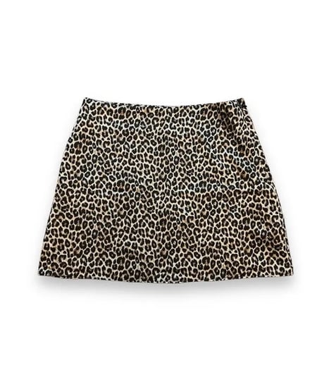 レオパードミニスカート