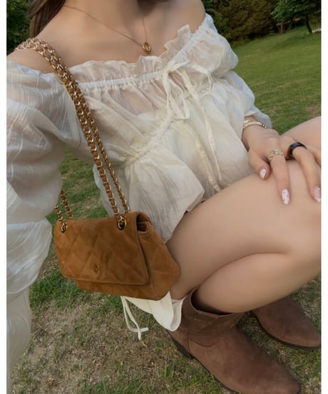 sheer fairy blouse /ivory