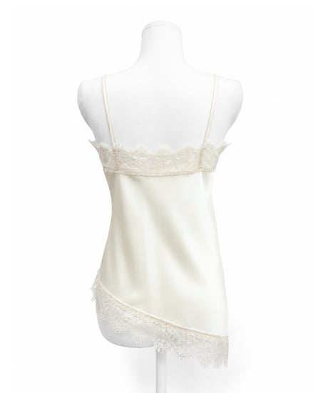 glow lace camisole / ivory