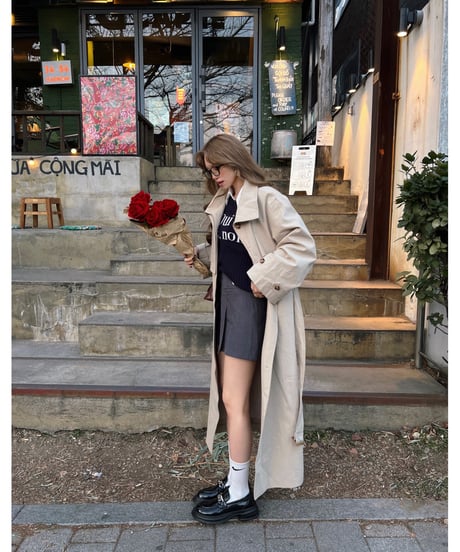 Nalm. long trench coat