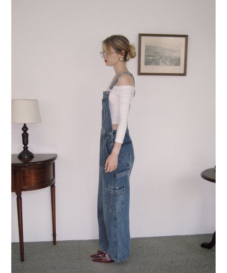 wide low-rise overall